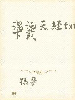 混沌天经txt下载