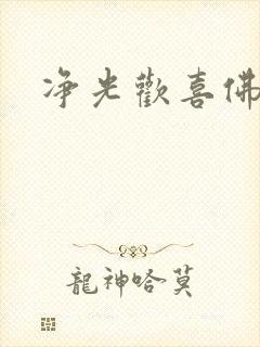 净光欢喜佛