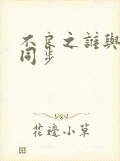 不良之谁与争锋同步