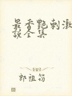 最香艳刺激的小说全集