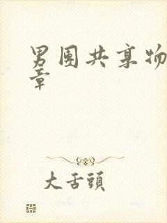 男团共享物第一章