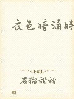 夜色暗涌时小说