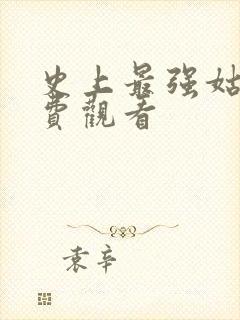 史上最强姑爷免费观看