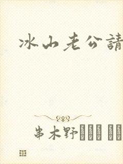 冰山老公请上钩