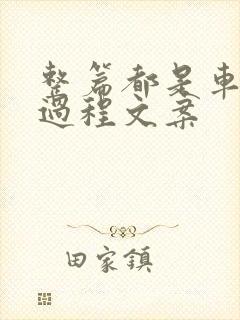 整篇都是车的肉过程文案