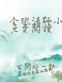 全职法师小说 免费阅读