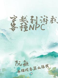 穿越到游戏里和各种NPC