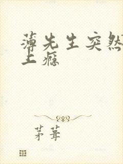 薄先生突然黏她上瘾