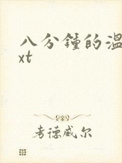 八分钟的温暖txt