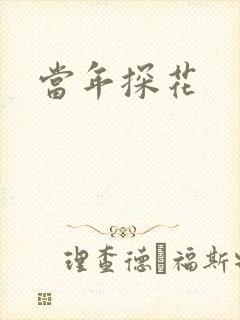 当年探花