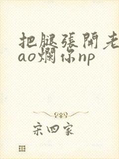 把腿张开老子cao烂你np