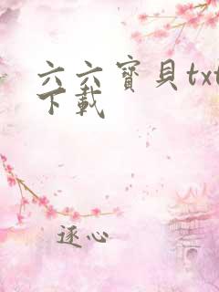 六六宝贝txt下载