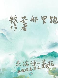 粽子哪里跑小说作者