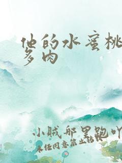 他的水蜜桃柚子多肉