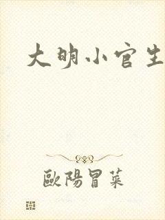 大明小官生活