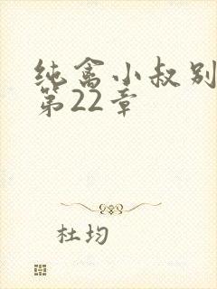 纯禽小叔别太猛第22章