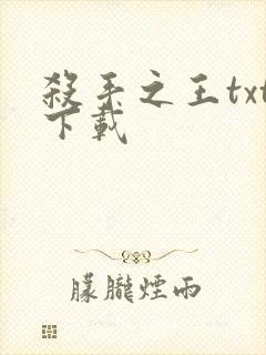 杀手之王txt下载