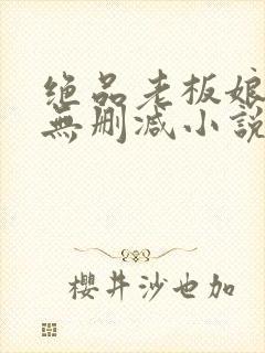 绝品老板娘完整无删减小说