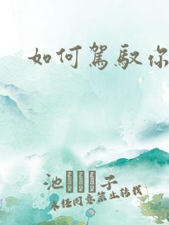 如何驾驭你的龙