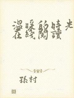 温暖的时光小说在线阅读