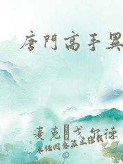 唐门高手异界游