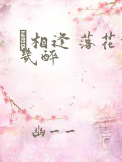 囍相逢 落花能几醉