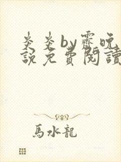 炎炎by霁晚小说免费阅读全文