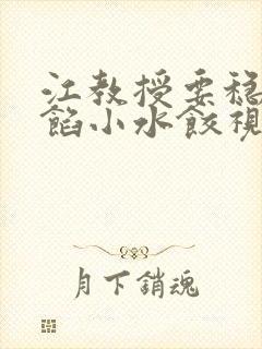 江教授要稳住肉馅小水饺视频