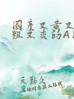 国产又黄又猛又粗又爽的A片小说