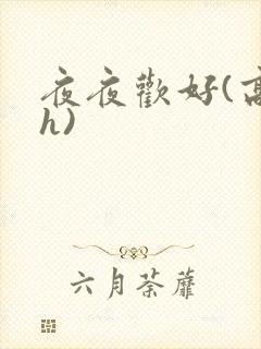 夜夜欢好(高 h)