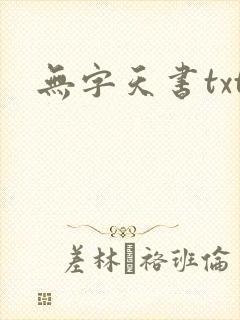 无字天书txt