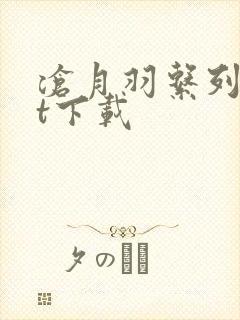 沧月羽系列txt下载