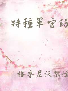 特种军官的宠妻