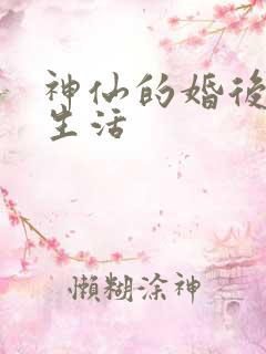 神仙的婚后都市生活