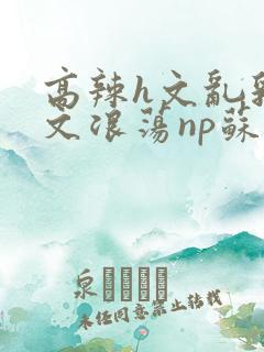 高辣h文乱乳h文浪荡np苏夏