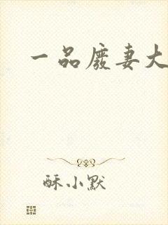 一品废妻大结局