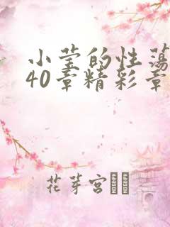 小莹的性荡生活40章精彩章节