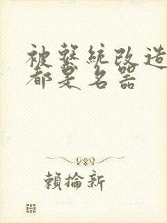 被系统改造全身都是名器