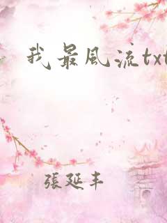 我最风流txt