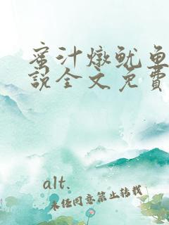 蜜汁炖鱿鱼2小说全文免费阅读