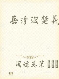 岳清洇楚羲小说