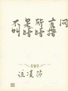 不是所有网站都叫暗暗撸