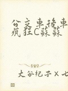 公交车后车座的疯狂C苏苏