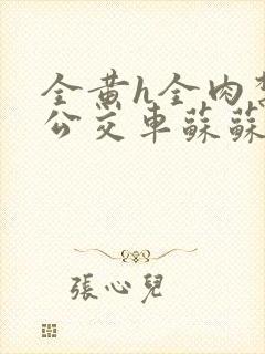 全黄h全肉禁乱公交车苏苏