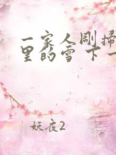 一家人刚扫完院里的雪 下一秒白干