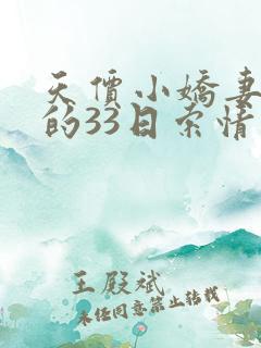 天价小娇妻总裁的33日索情