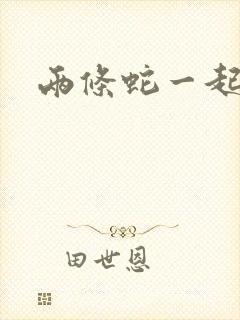 两条蛇一起要我