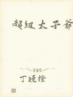 超级太子爷