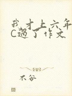我才上六年级就C过了作文