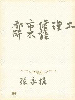 都市修理工之无所不能